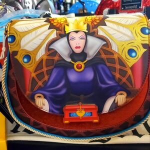 Disney Loungefly Snow white Evil Queen Crossbody